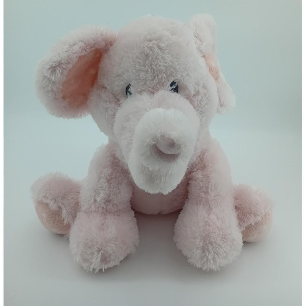 Russ Berrie Ella Pink Elephant Plush‎ 12" Discontinued Baby Toy Soft